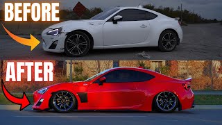 REBUILDING A WRECKED FRSBRZ86 IN 10 MINUTES INSANE TRANSFORMATION [upl. by Barde]