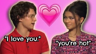 tom holland and zendaya being in love for 12 minutes straight [upl. by Ebaj]