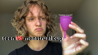 i tried a menstrual cupheres how it went lunette menstrual cup review [upl. by Carine]