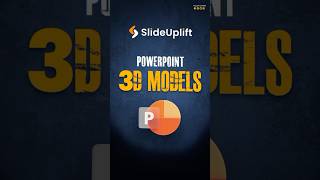 How to Add 3D Models in PowerPoint shorts powerpointtutorial [upl. by Yorke654]