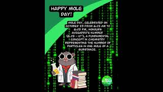 Celebrating Mole Day today stemfacts [upl. by Poll]