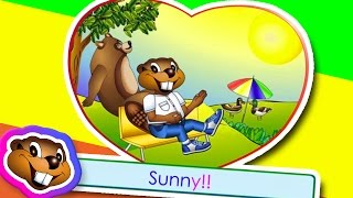 The Weather Song Clip  Kids English Kindergarten Music [upl. by Halie]