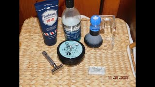 RazoRock Blue Barbershop amp The Rockwell 6C [upl. by Octavia46]