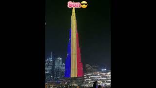 Country Flag On Burj Khalifa😈 automobile thar attitude daku modified crazyxyz trend viral [upl. by Arlon437]