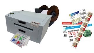 Winjet 168RC  Ultra Fast Inkjet Printer for Color Labels [upl. by Alfons451]