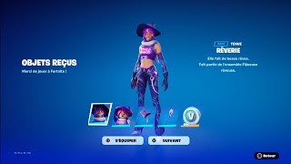 NOUVEAU STARTER PACK  600 VBUCKS quotFLANEUSE REVEUSEquot SUR FORTNITE [upl. by Eilarol]