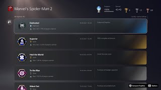So I Platitumed Marvels SpiderMan 2 And Now I Really Feel Like SPIDERMAN [upl. by Toshiko]