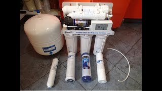 COMO INSTALAR UN PURIFICADOR DE AGUA DE ÓSMOSIS INVERSA PARA CASA [upl. by Sturges]