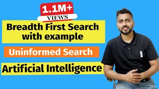 Breadth First Search with example  Uninformed Search  Artificial Intelligence [upl. by Areta]