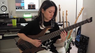 The Omnific  The Cuneiform Script bass cover [upl. by Vanderhoek40]