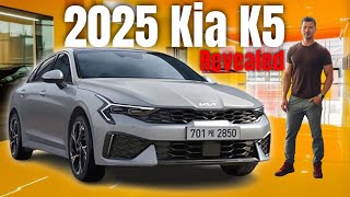 2025 Kia K5 Facelift Revealed With New Interior in Korea [upl. by Timmons]