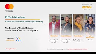 EdTech Mondays Spotlight Nairobits Impact of digital literacy on the lives of OutofSchool Youth [upl. by Eckmann]