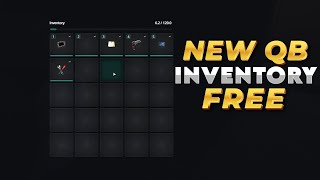 QB NEW INVENTORY SCRIPT FREE  FiveM Roleplay Scripts  FiveM Tutorial 2024  MJ DEVELOPMENT [upl. by Aicilf455]