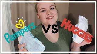 Pampers VS Huggies  Diaper Review 2019  Cruisers VS Little Movers [upl. by Aurelia]