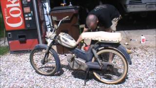 Steyr Daimler Puch  Allstate Moped [upl. by Mittel]