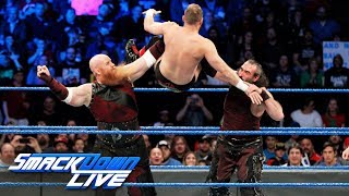 Bludgeon Brothers demolish former ECW Superstar SmackDown LIVE Dec 12 2017 [upl. by Alletneuq355]