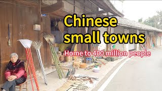 A typical rural small town in southwest China over 400 million people live in tonws like this [upl. by Darum]