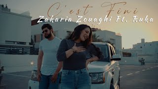 Zakaria Zouaghi Ft Ruka  Cest Fini Official Music Video [upl. by Roque955]