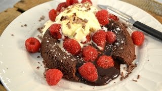 Chocolate Molten Lava Cake Recipe  RadaCutlerycom [upl. by Maffa]