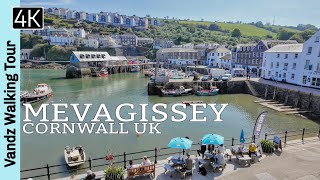 Mevagissey Cornwall UK🇬🇧  Places to go in Cornwall  Walking Tour [upl. by Nwadahs]