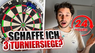 IN 24 STUNDEN DREI TURNIERSIEGE 🏆🎯 DART BRUCHCHALLENGE 1 [upl. by Yenreit]