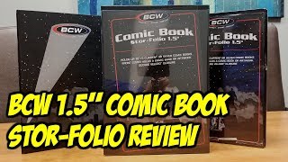 BCW StorFolio 15 Comic Book Review [upl. by Divod]