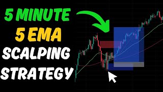 5 Minute TRADING EMA Scalping Strategy Advantage SCALPING [upl. by Ynor]