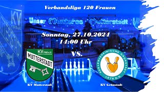 Verbandsliga Frauen KV Mutterstadt  KV Grünstadt [upl. by Abelard]