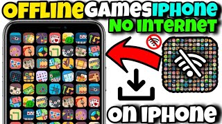 Offline games on iPhone without internet  iPhone new gaming app offline games in iPhone  apps [upl. by Kirbie]