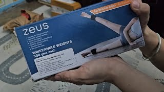 Zeus weight unboxing  good to have special gift  500gm weight [upl. by Einberger]