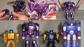 Dr wu Wing man review Transformers generation one scanning Cyclonus figure Idw sword mode [upl. by Niko]