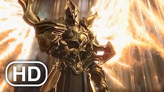 DIABLO 3 Tyrael Destroys Everyone Scene Cinematic 4K [upl. by Mauchi447]