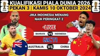 Jadwal Kualifikasi Piala Dunia 2026 Australia Vs China [upl. by Matless]