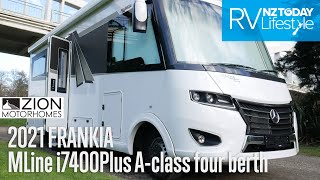 We Review the Amazing Frankia MLine i7400 Plus Motorhome  2021 [upl. by Solegnave]