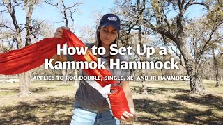 How to Set Up a Kammok Hammock [upl. by Ursal]