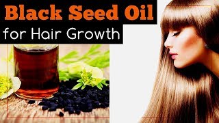 Black Seed Oil for Hair Growth How to Use It [upl. by Lola506]