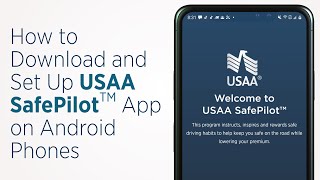 USAA SafePilot App Setup for Android [upl. by Oliric232]