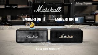 Marshall Willen VS Marshall Emberton 2  Sound Test [upl. by Horatius]