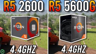 Ryzen 5 2600 vs Ryzen 5 5600G  Tested in 2023 [upl. by Jerri]