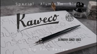 Unboxing Kaweco Special Black Dip pen  Review and Timelapse [upl. by Anitsihc54]