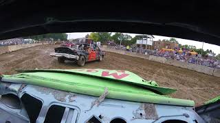 In Car Camera Backwords View Carver County Fair MN 2017 [upl. by Rebbecca275]