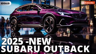 2025 Subaru Outback Unveiling  The new generation of SUV [upl. by Wise649]