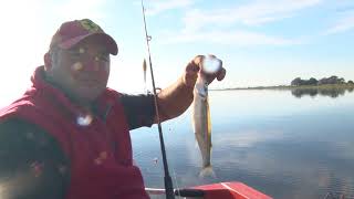 PESCA DE PEJERREY EN EMBALSE RIO TERCERO [upl. by Anecuza]