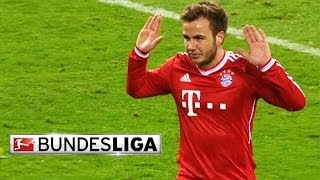 Götze Robben and Müller Score Goals as Bayern Defeat Dortmund 30 [upl. by Neyu]