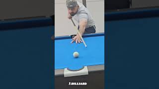 backspin in pool billiards [upl. by Nwahsan]