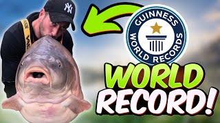 The BIGGEST Carp Ever Caught In The World 🤯 [upl. by Noby587]