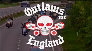 OUTLAWS MC ENGLAND  EAST MIDLANDS REGIONAL RUN [upl. by Ojadnama]