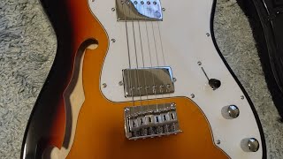 Donner Thinline Telecaster Guitar Sound Check amp Demo [upl. by Maren815]