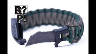 The Para Claw Paraclaw paracord bracelet buckle  BoredParacordcom [upl. by Ennaegroeg]