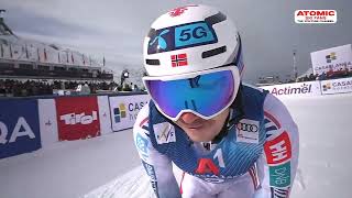 Henrik Kristoffersen 🇳🇴  Gurgl mens slalom Nov 18 2023 both runs [upl. by Kreager]